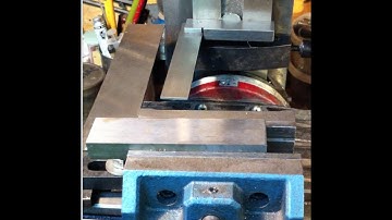 #12 - Approximate alignment. Vise on mini-mill.