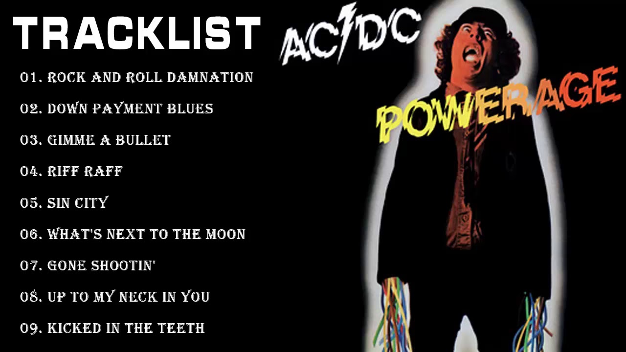 AC/DC Powerage Full Album HQ - YouTube