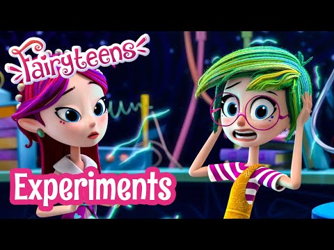 Fairyteens 🧚💕 Fun Experiments 🧪🧬⚗️ Cartoons for kids 🧚✨ Fantasy animation