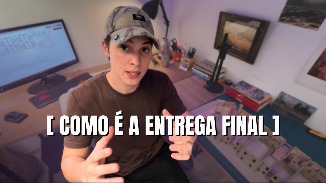 Último trabalho de ARQUITEUTRA do ano (MEIA HORA DE VÍDEO)