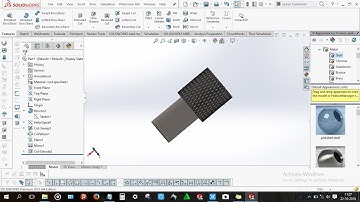 How to do Knurling in solidworks