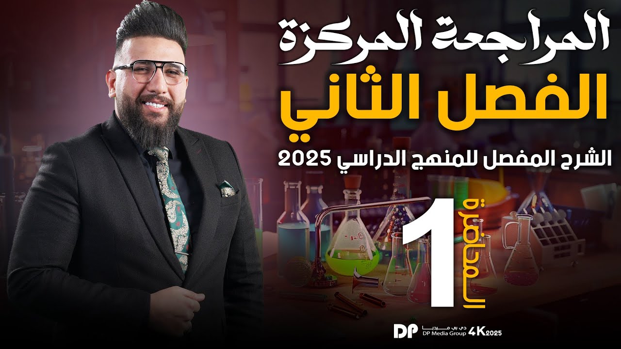 المراجعة المركزة / الفصل الثاني / الدرس الاول / مراجعة المسائل  / التصوير الجديد 2025