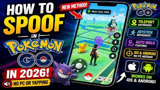 كيفية استخدام برمجيات التزييف في Pokémon GO لعام 2026! بدون كمبيوتر أو كلام فارغ (iOS و Android) screenshot 4