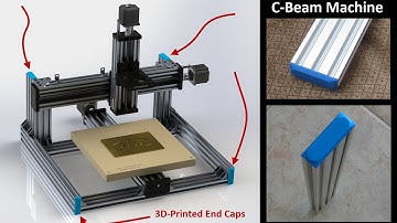 SolidWorks 3D Printed End Cap