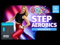 30 Minute step aerobics workout for Quick Intermediate Class!! 133 BPM #180