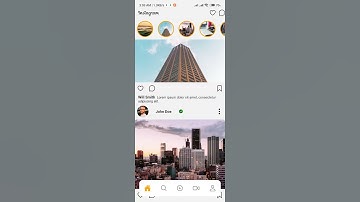 Instagram Clone part 1 News feed in react native