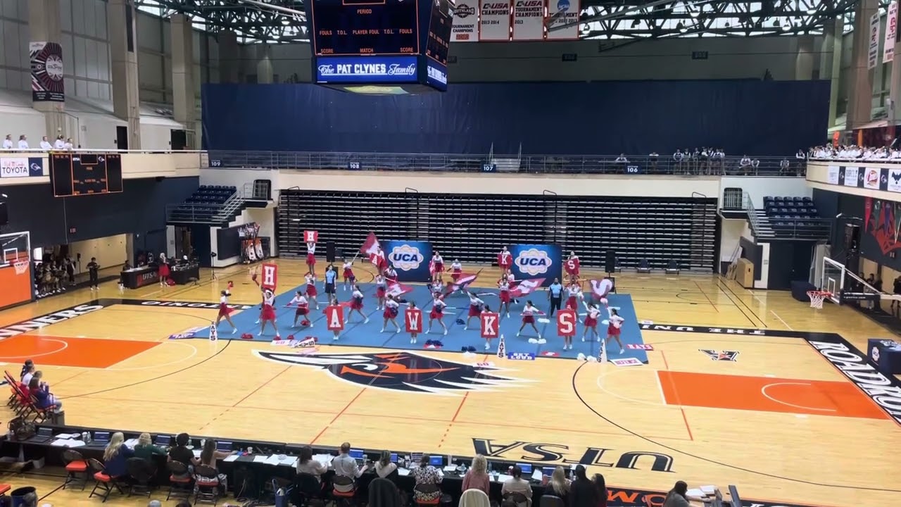 Hays High school  Cheer Competition