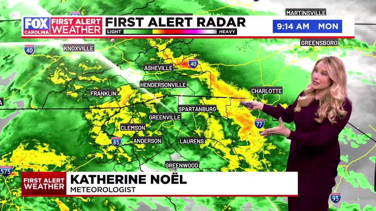 Rain to continue Monday, throughout the week - YouTube