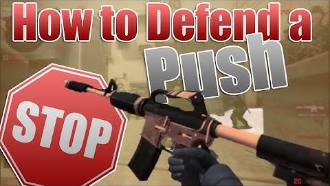 How to Stop a Push! CS:GO Epic 4k Defense Round Mirage!