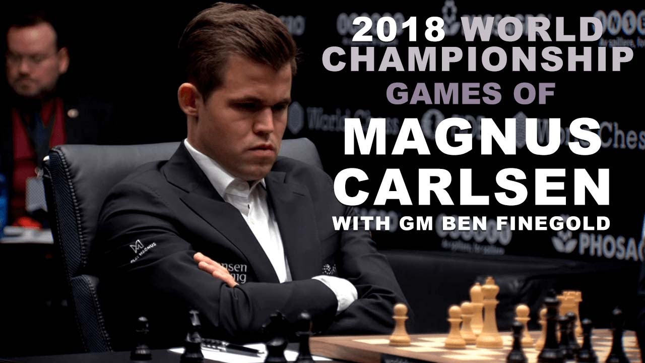 2018 World Championship Games of Magnus Carlsen 