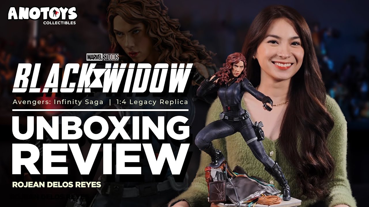 Statue Unboxing & Review: Iron Studios BLACK WIDOW Avengers Infinity Saga 1:4 Legacy Replica