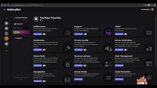Galaxy Bot auf eurem Discord Server hinzufügen und einstellen
