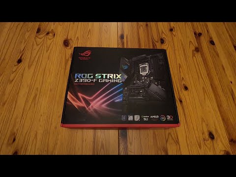 ASUS ROG Strix Z390-F GAMING *REAL* Unboxing in English