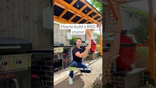 How to build a BBQ shelter #garden #gardening