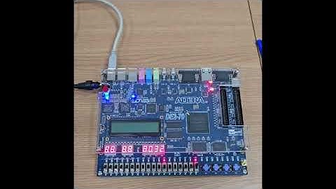 Up/Down Counter Realized on FPGA with Timer Features Implemented