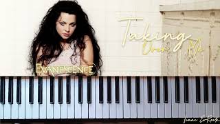Evanescence - Taking Over Me (Piano Tutorial)