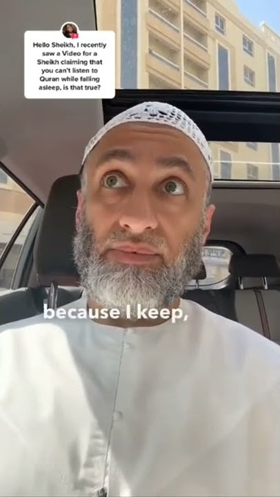 Is it true you can't listen to Quran while asleep || Sheik Faris