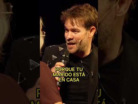 Marido en casa.