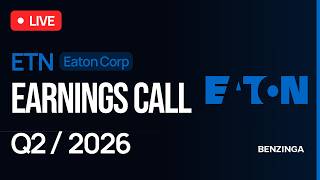Eaton Corp Q2 FY26 Earnings Call | $ETN | 🔴 WATCH LIVE