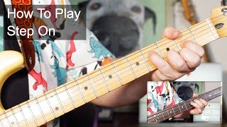 'Step On' Happy Mondays Guitar & Bass Lesson