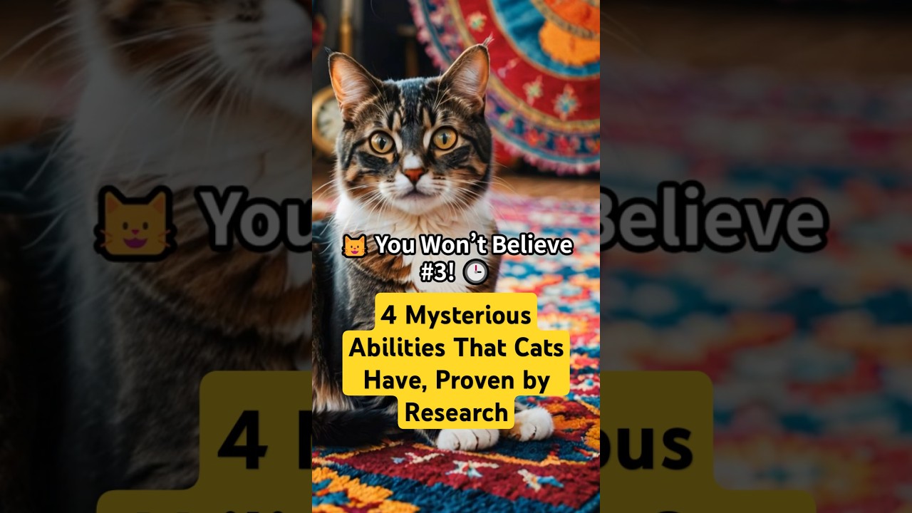 4 Mysterious Abilities That Cats Have, Proven by Research 