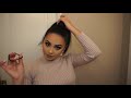 SLICK BACK PONY TAIL USING CLIP-IN HAIR EXTENSIONS | MAKEUPSOLEIL