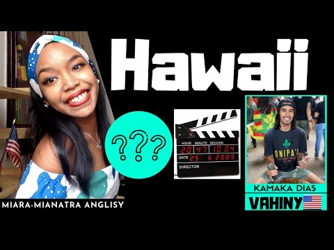 ✈️🇺🇸Tia mianatra anglisy sy mizaha tany? Andao ho any Hawaii ❤️🎬