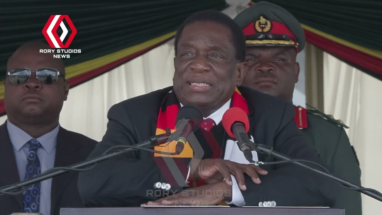 President Mnangagwa's new jokes at Robert Mugabe International Airport Rally