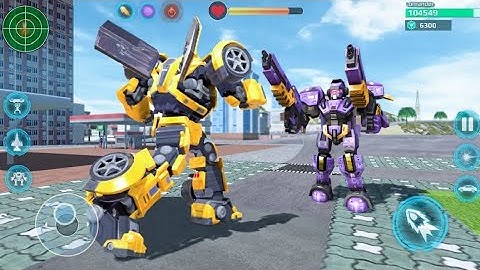 Robot Game Robot Transform 3D | New Android Gameplay