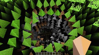 Minecraft but EVERYTHING is Triangle
