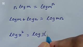 Solve | Logarithm | Maths | RR Maths Equations