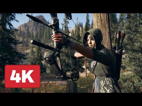 16 Minutes of Far Cry 5 Gameplay - A Dish Served Cold Mission (4K 60fps)