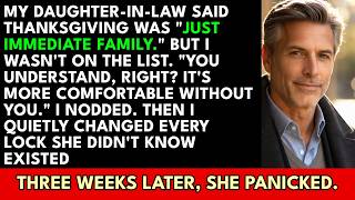 My Daughter-in-Law Locked Me Out of My Own Family. Three Weeks Later, She Called in a Panic...