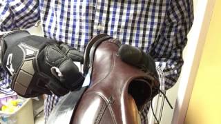How to apply protective half soles to your shoes (3 of 3)