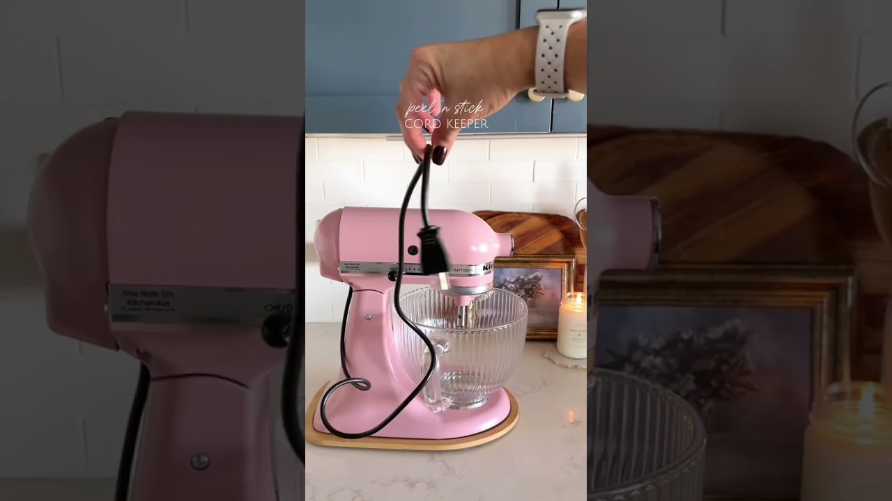 My KitchenAid mixer is one of my most-used appliances so I decided it deserved a little upgrade