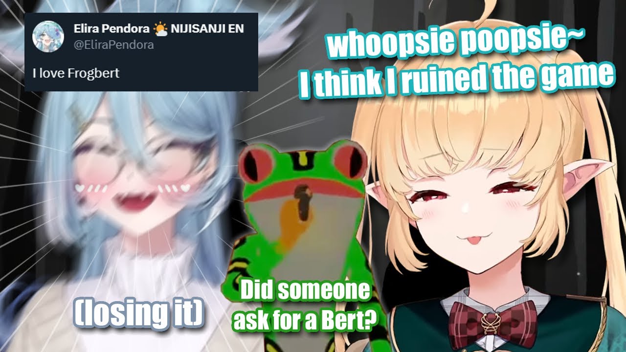 Pomu does a little trolling while Elira gets to meet her love. They're both so silly 【NIJISANJI EN】