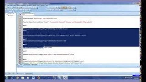 Free QTP Video Showing How to Customize Reports Using Reporter Object.flv