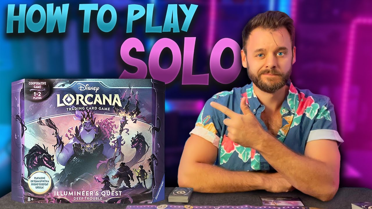 Lorcana—Everything You Need to Know for Solo Gamers 💯