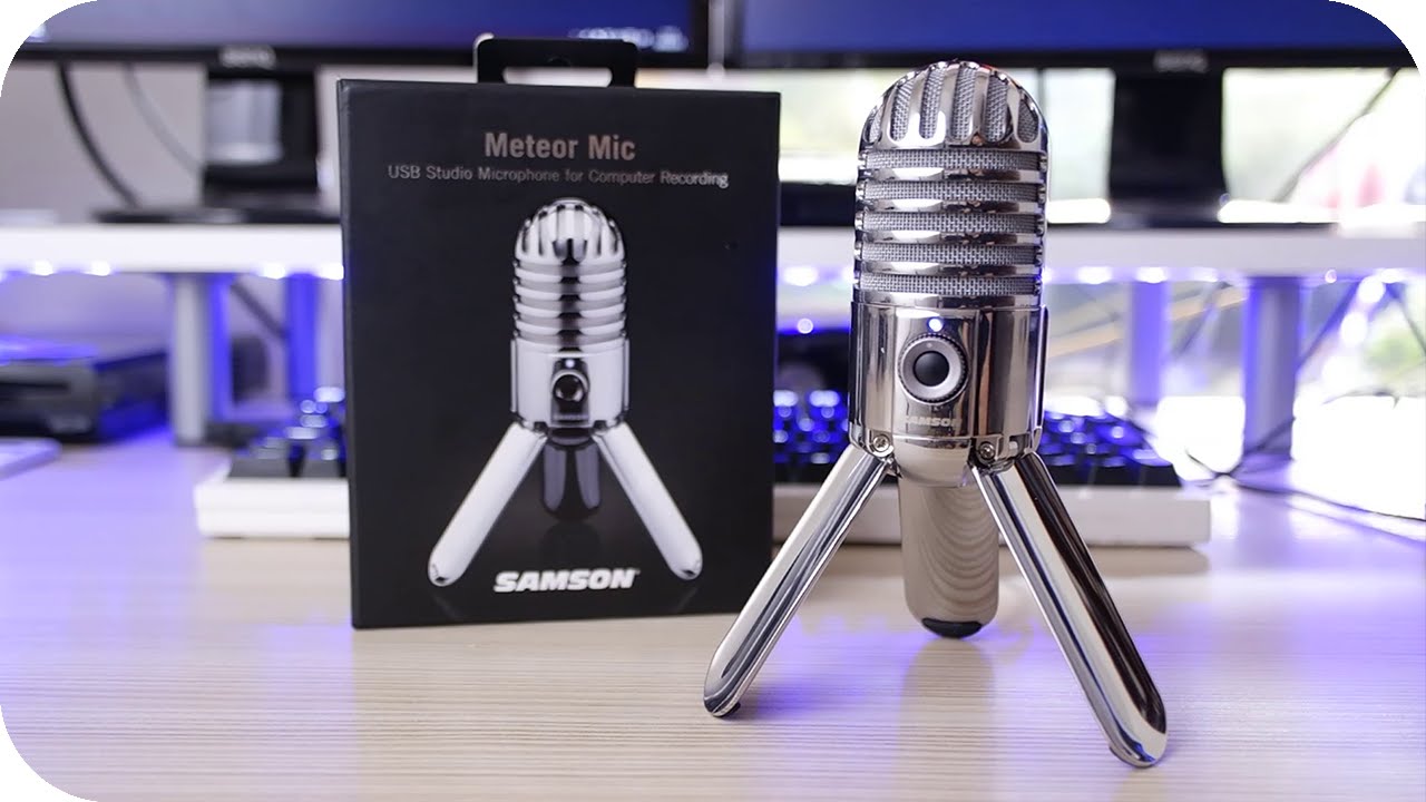Mejor microfono calidad precio Samson Meteor Mic analisis español - YouTube