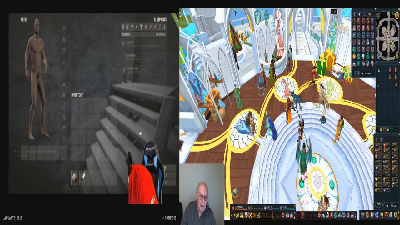 Keemstar's reaction while watching rsgloryandgold cry