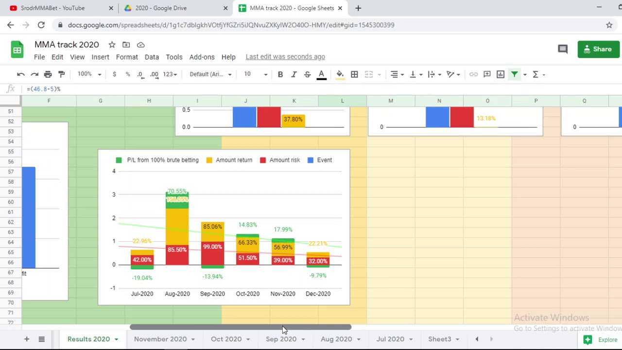 SrodrMMABet tips, strategy, bets, odds, 2020 wrap up and results