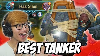 GROCK BEST TANKER SEKARANG ! INI BUILD NYA - MOBILE LEGENDS INDONESAI #12