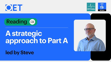 Live les met OET Online: Lezen Deel A - Een strategische aanpak