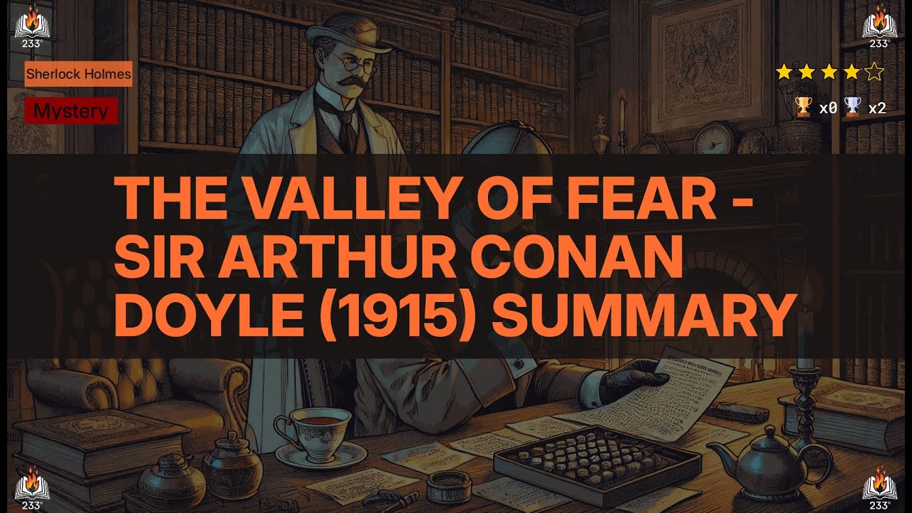 The Valley of Fear - Sir Arthur Conan Doyle (1915) Summary (Sherlock Holmes - 7)