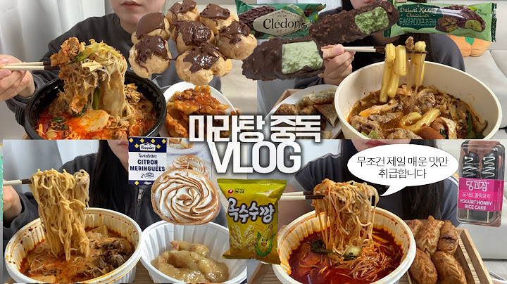 SUB) How can a person live on only malatang? 🤷🏻♀️🥘 Malatang Addiction VLOG