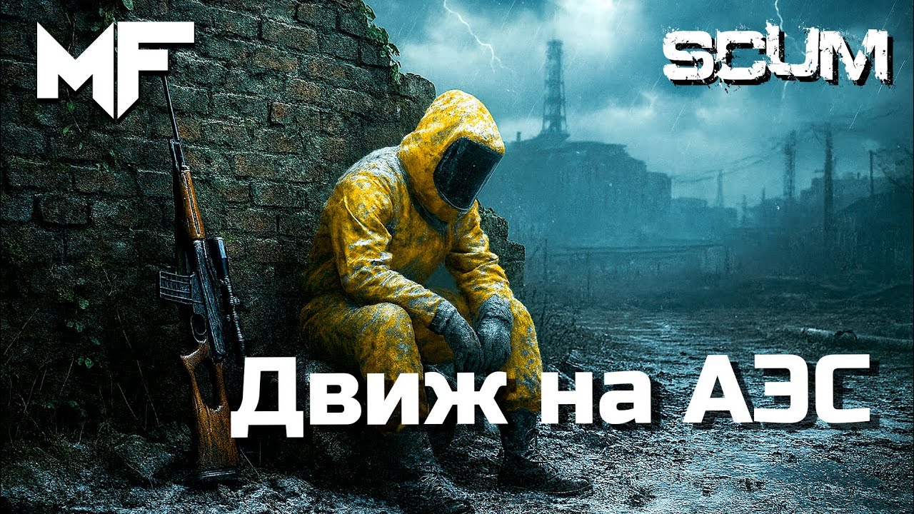 Движ на АЭС. Нарезка PvP. SCUM 1.1