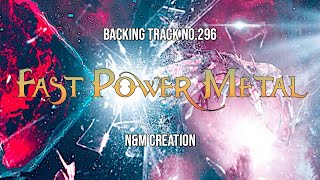 Fast Power Metal Backing Track in Fm | BT-296