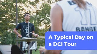DCI Tour Day in the Life - Bluecoats 2017