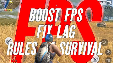 🔧Rules Of Survival PC : Boost Fps,Fix lag,Fix Fps Drops || Low end pc || Increase Ros Performance |