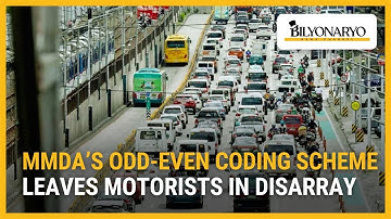 MMDA’s odd-even coding scheme leaves motorists in disarray | Business 360